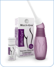 Multi-Gyn Vaginaldusche und Tabletten Produktfoto